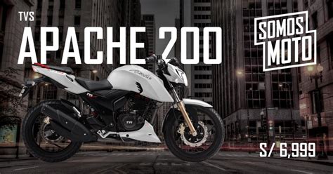 Tvs Apache Rtr 200 2017 Precio S 6999 Motos Tvs Somos Moto Perú