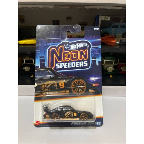 Hot Wheels Neon Speeders Porsche 993 GT2 Shopee Malaysia