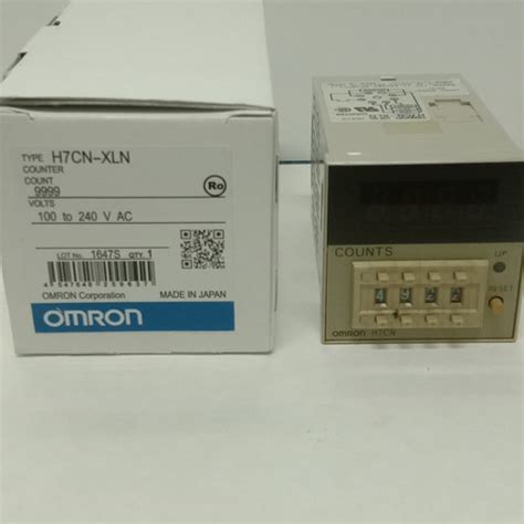 Jual Omron Counter H7CN XLN 100 240V AC Jakarta Barat Jenus Mandiri