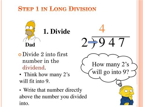 Ppt Long Division Powerpoint Presentation Free Download Id5750273