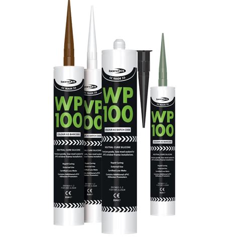 bond  wp ml oxime neutral coloured silicone sealant sealants