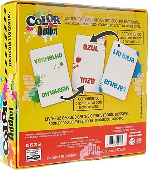 Jogo Color Addict Comprar Em Loja Do Estudante