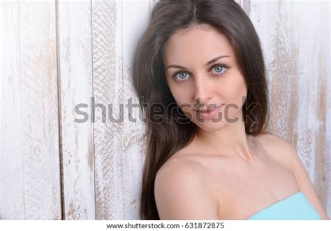 Beautiful Brunette Sexy Girl Studio Stock Photo Shutterstock