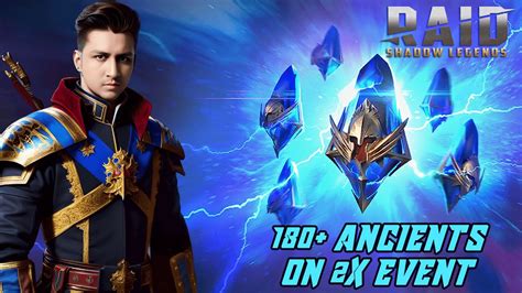 180 ANCIENT SHARDS OPENING ANICENT 2X EVENT RAID SHADOW LEGEDS