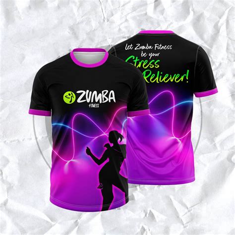 sublimation shirt  gad jersey love zumba zumbawear breathable