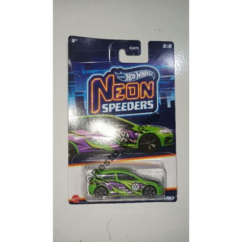 Jual Hot Wheels Murah Volkswagen Golf MK7 Neon Shopee Indonesia