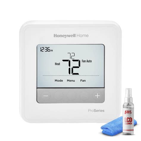 honeywell  pro series programmable thermostat thu lcd