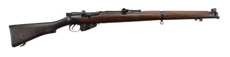 sold price british enfield smle mk rifle august     edt