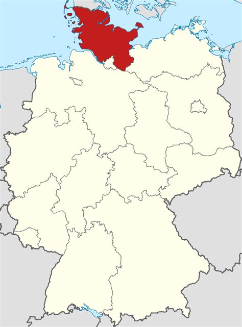 Bundesland Schleswig Holstein