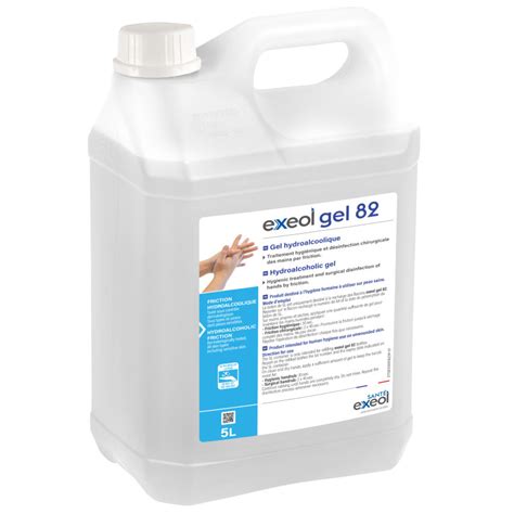 Exeol Gel 82 Gel Hydroalcoolique