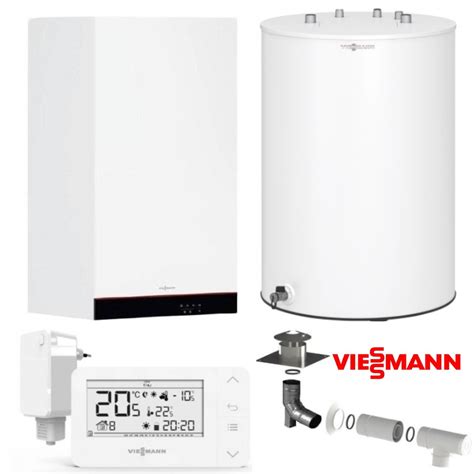 VIESSMANN kocioł VITODENS 50 W 19 kW zasobnik 100 l sterownik zestaw