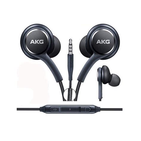 Слушалки AKG с контрол на силата на звука и микрофон, включен калъф за ...