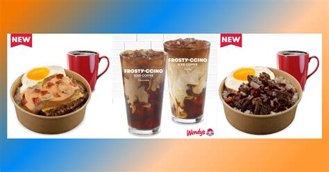 Try The New Wendys Breakfast Rice Bowls And Creamy Frosty Ccino The