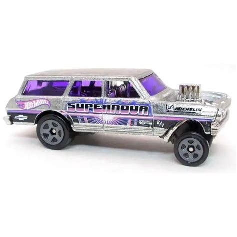 Hot Wheels Gassers Nova Wagon Gasser Zamac Universo Hot Wheels
