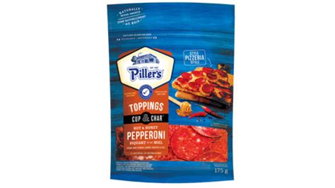 Pillers Pizzeria Style Hot Honey Cup Char Pepperoni Canadian Grocer