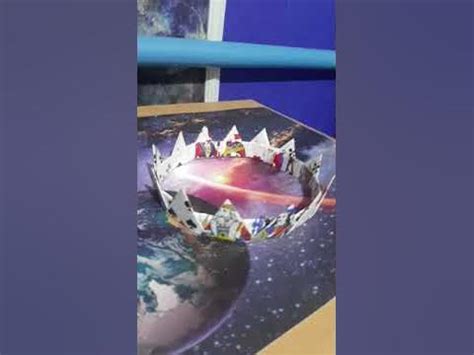 карона из карт - YouTube