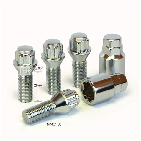 Секретные болты на колеса. Болты секретные для литых дисков купить ...