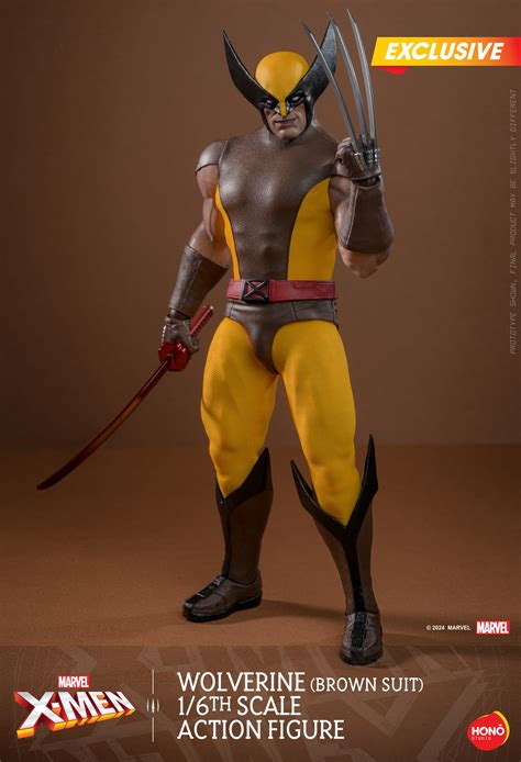 Hono Studio HS 03 X Men Wolverine Brown Suit Hot Toys Complete Checklist