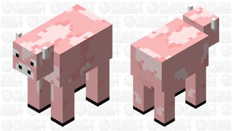 Strawberry Cow Minecraft Skin Minecraft Minecraft Crafts Cow