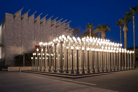 Ten Years Later, Chris Burden's Urban Light Shines On at LACMA | Widewalls