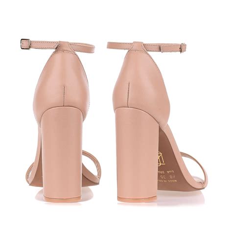 preview primavera verão Sandália Salto Alto Sandália Salto Alto Nude A A
