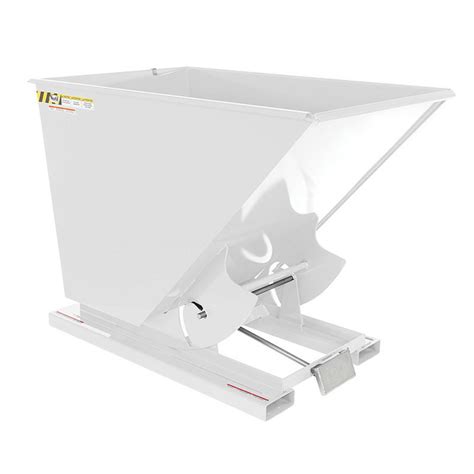 Self Dump Hopper Md 15 Cu Yd 4k White