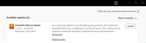 Autodesk PowerMill 2024.0.1 Update is now available for download ...