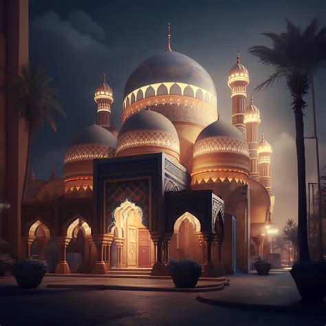 Spiritual Ai Mosque By Marwa El Nahas Futuristic