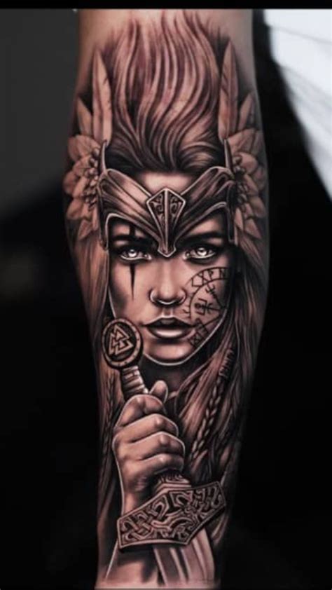 35 Amazing Valkyrie Tattoos That You Must See Artofit