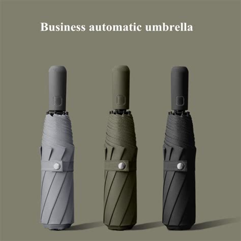 Portable Folding Umbrella Fully Automatic Clear Umbrella Ribs