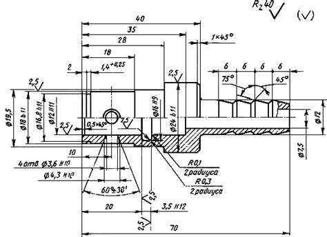 Штуцер чертеж гост
