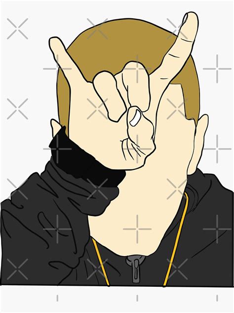 Eminem Sticker By Majinjoni Redbubble