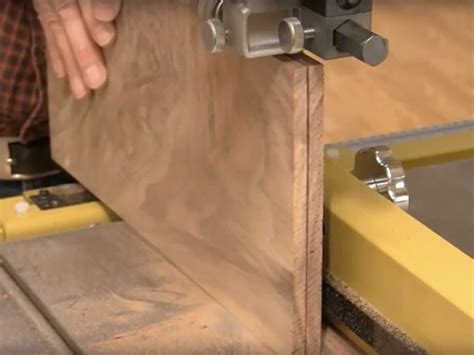 Video How To Resaw Lumber With A Band Saw Woodworking Blog
