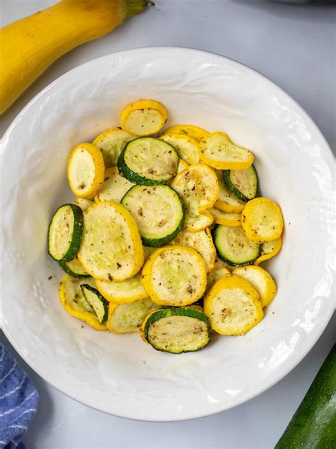 Air Fryer Squash (Zucchini and Yellow Squash) | A Mind "Full" Mom