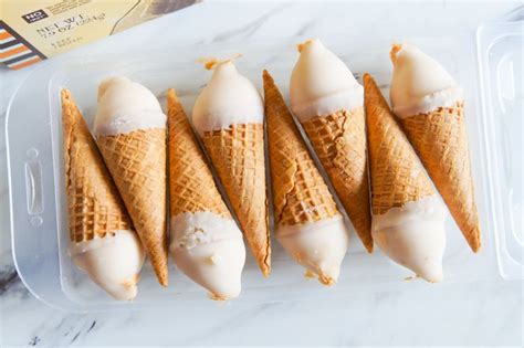 Trader Joe S Pumpkin Ginger Hold The Cone Mini Ice Cream Cones Review