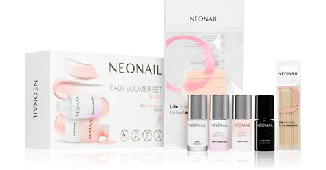 NEONAIL Baby Boomer Set Nude Set für perfekte Maniküre Nude Farbton