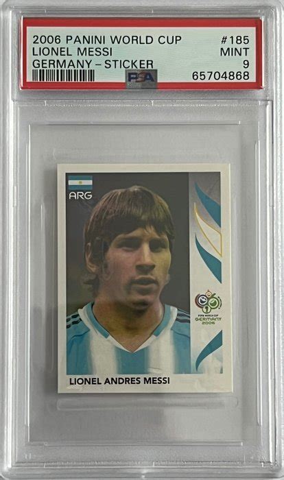 2006 Panini World Cup 185 Lionel Messi WC Rookie Catawiki