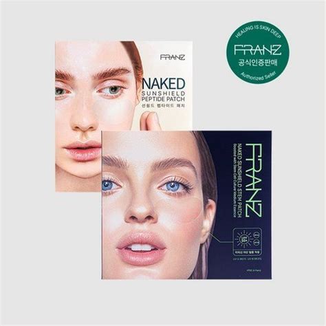 Franz Naked Sunshield Stem Peptide Patch Set 4 4 Doses Yonjikonji