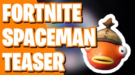 New Fortnite Astronaut Teaser Youtube