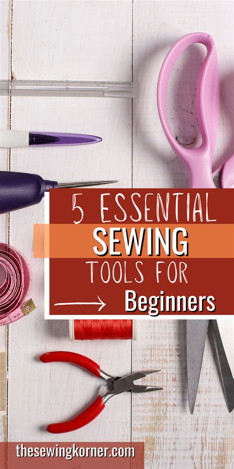 Five Essential Sewing Tools For Beginners Artofit