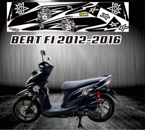 Stiker Beat Striping Medusa Beat Fi Variasi Lis Stiker Body