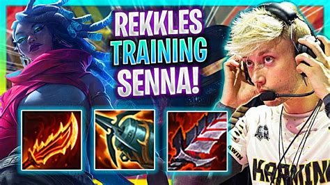 Rekkles Training Some Senna Fnc Rekkles Plays Senna Adc Vs Samira