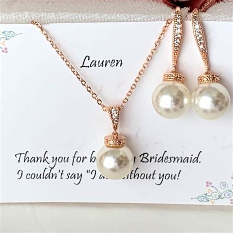 Bridesmaid Jewelry Etsy Canada