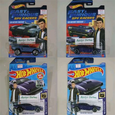 Hotwheels Hot Wheels Ion Motors Thresher Fast Furry Edition Spy Racers Netflix Hw Screen Time