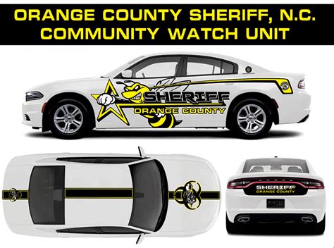 Orange County Sheriff, NC, – SuperBee Charger – Bilbozodecals