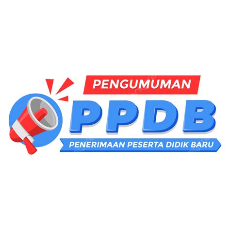 Gambar Pengumuman Logo Ppdb Vektor Ppdb Ppdb Sekolah Logo Ppdb Png