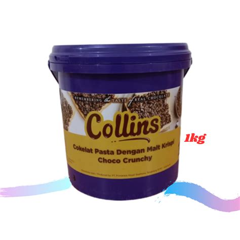 Collins Choco Crunchy 1 Kg Cokelat Pasta Selai Lazada Indonesia