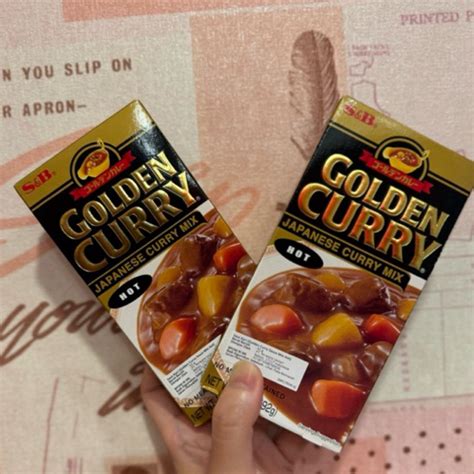 Jual S B Golden Curry Kari Jepang Instant Varian Hot 92 Gr Pc Shopee Indonesia