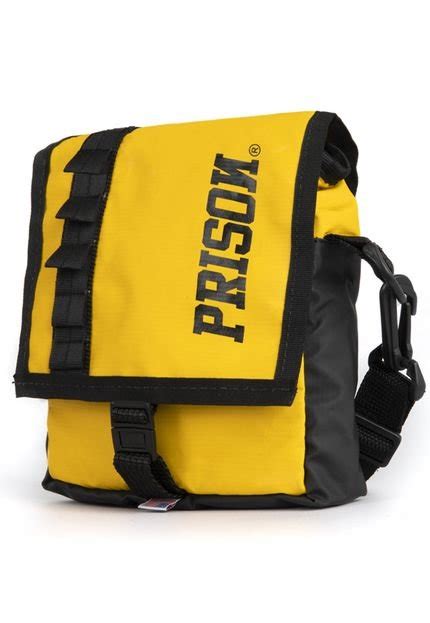 Shoulder Bag Prison Yellow Hype Compre Agora Kanui Brasil