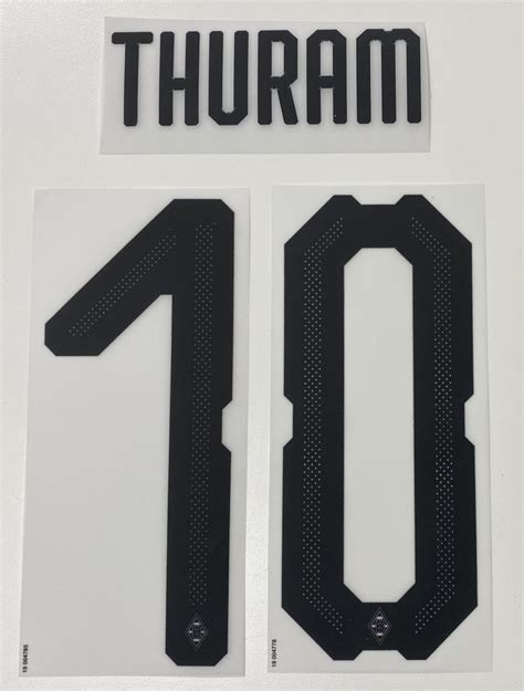 Original Borussia M Nchengladbach Trikot Flock Cm Thuram